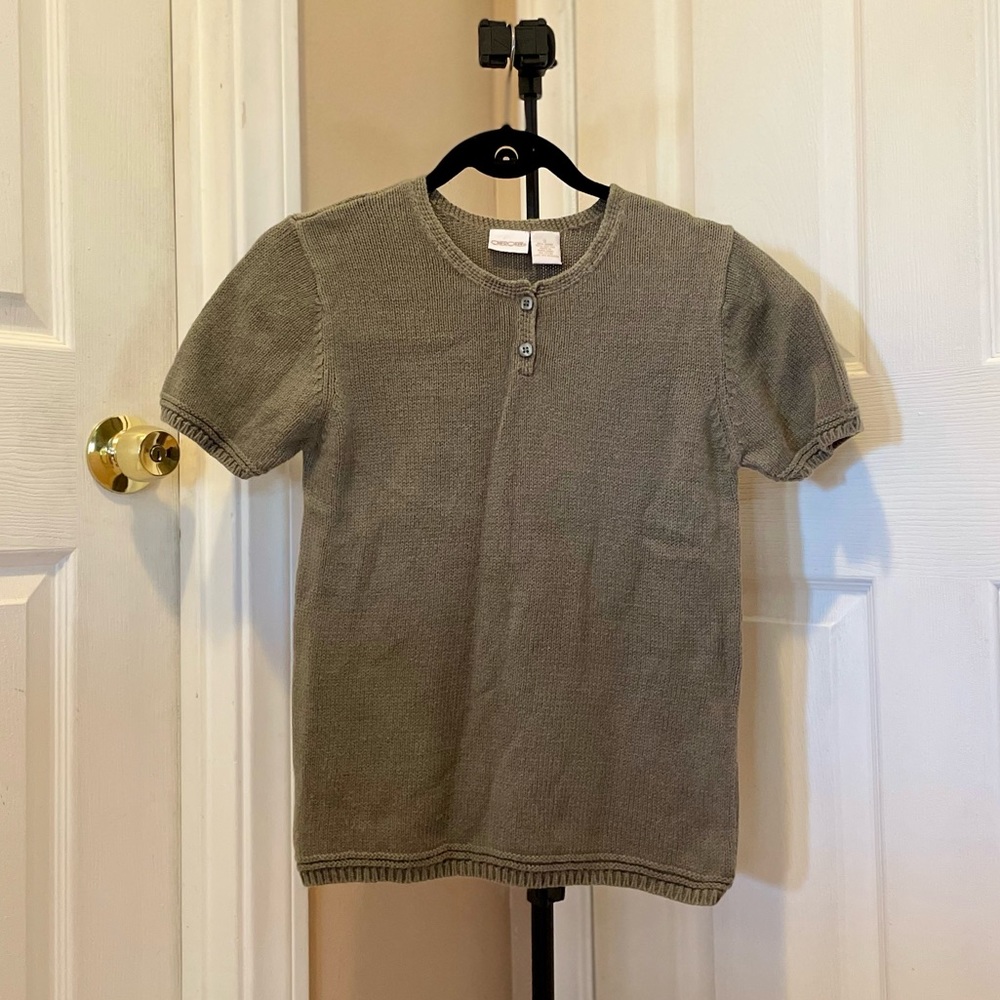 Cherokee Taupe Knit Shirt